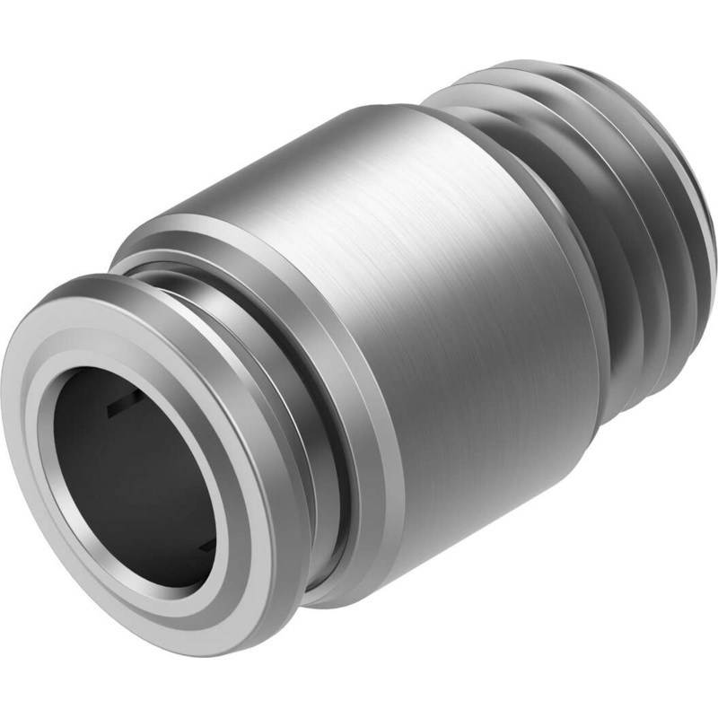 FESTO PUSH FIT MALE STUD CONNECTOR STAINLESS STEEL