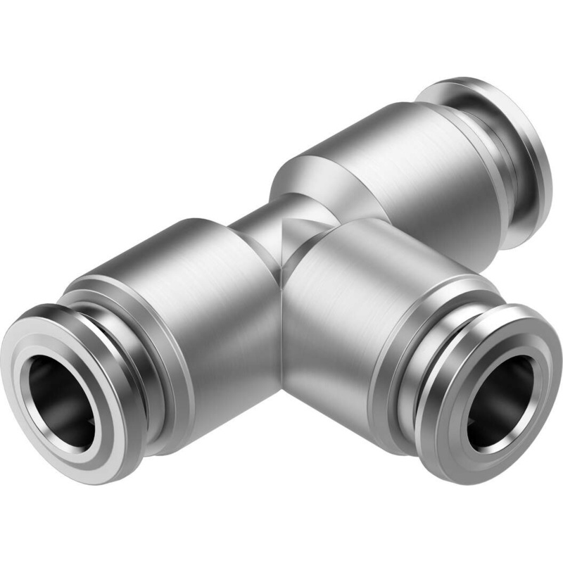 FESTO PUSH FIT TEE CONNECTOR STAINLESS STEEL