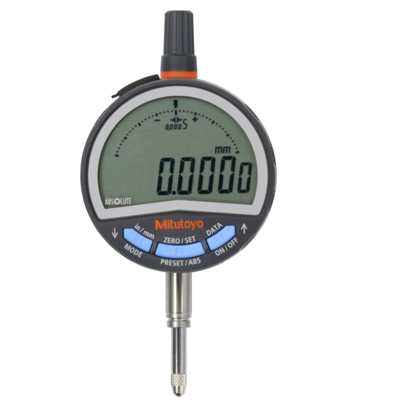 Mitutoyo 543-701B (0.01mm/0.001mm) Flat Back Digital Indicator ID-CX 0-12.7mm (0-0.5)