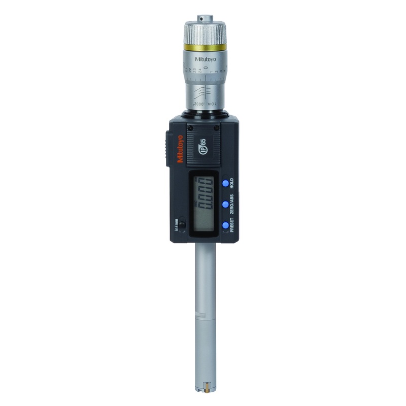 Mitutoyo Digital 3-Point Internal Micrometer 12.7mm-16.51mm/0.5-0.65 468-264