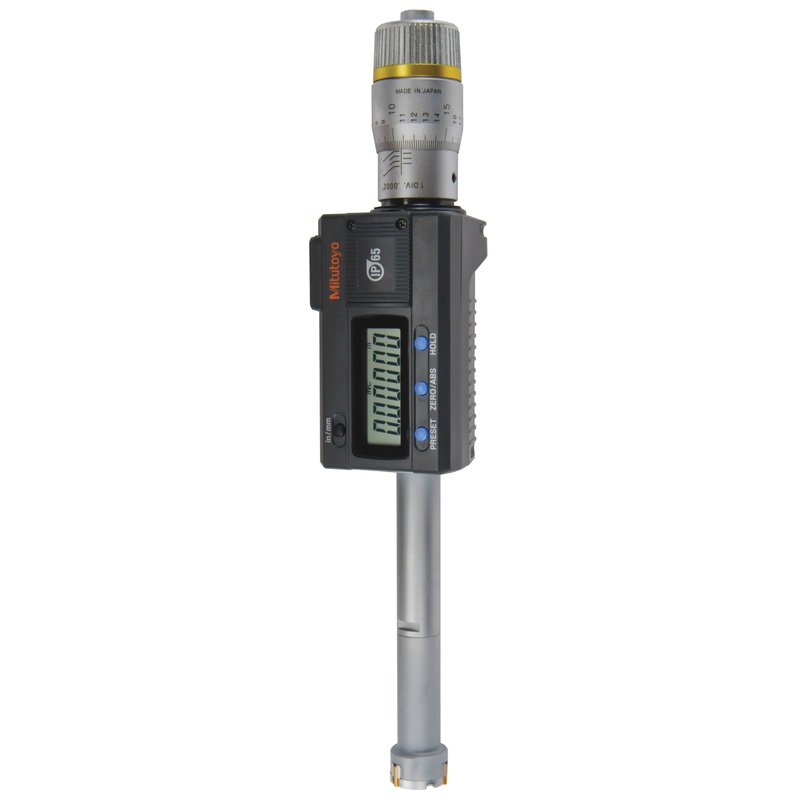 Mitutoyo Digital 3-Point Internal Micrometer 16.51-20.32mm/0.65-0.8 468-265