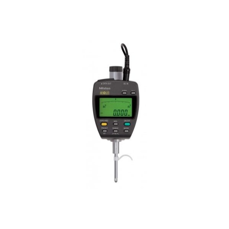 Mitutoyo Series 543-554E IDF ABS Digimatic model Accuracy:0.003mm Meas. Force:1.8N No.:543-554E Range:50mm/2 Resolution (switchable):0.001mm/0.01mm (0.00005/0.0005/0.0001/0.001)