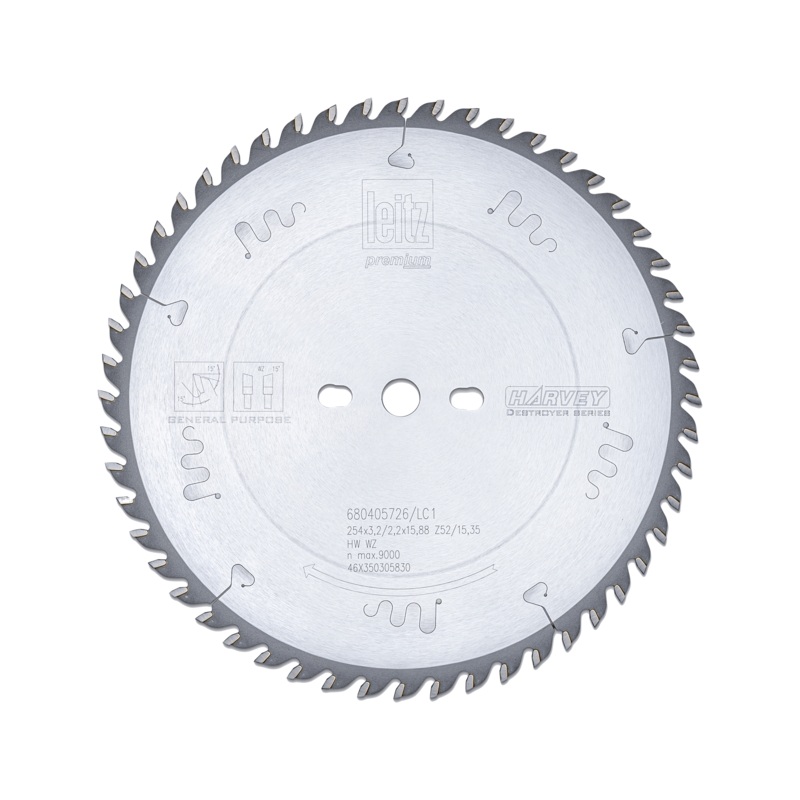 DESTROYER BG52 10 Table Saw General Purpose Blade
