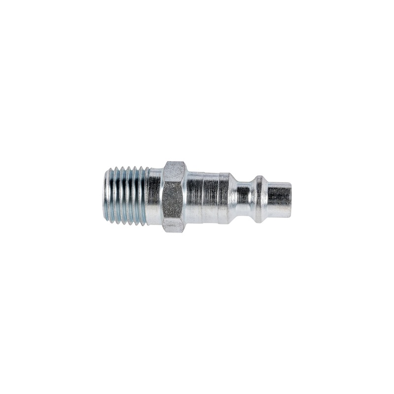 1/4 Quick Disconnect Industrial Interchange Plug – 1/4 MNPT