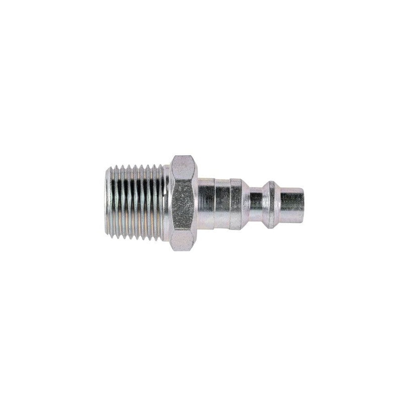 1/4 Quick Disconnect Industrial Interchange Plug – 3/8 MNPT
