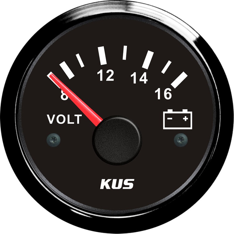 52mm Voltmeter|8-16V|18-32V