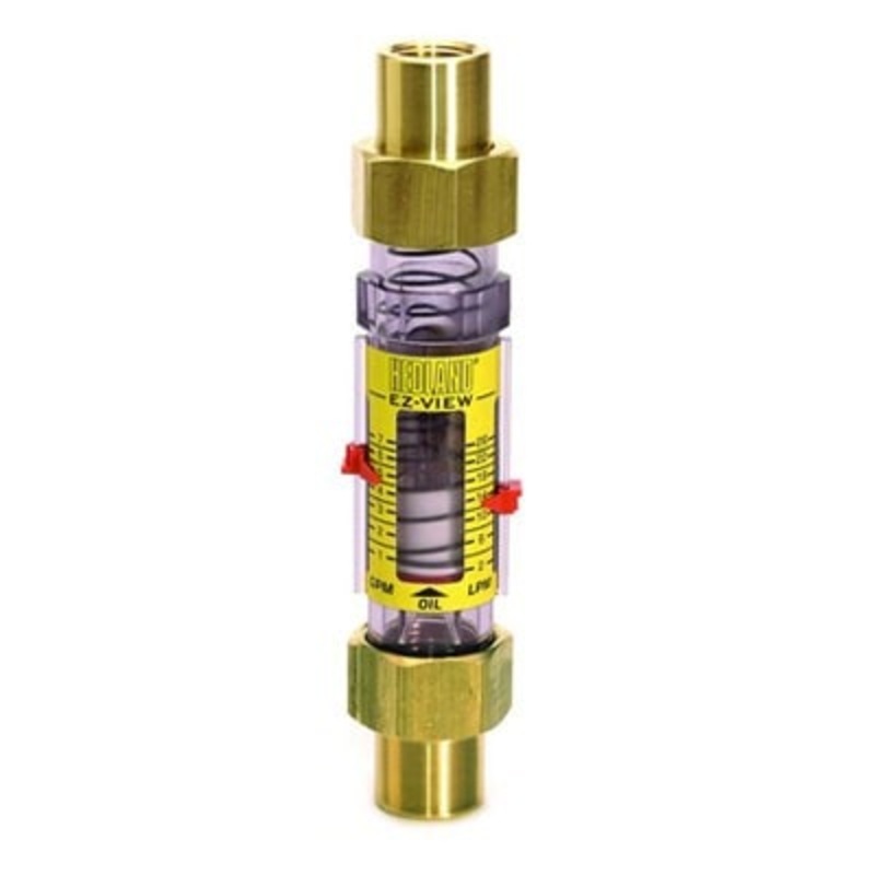 Hedland Variable EZ View Low Pressure Flow Meter Water  to 1 Inch