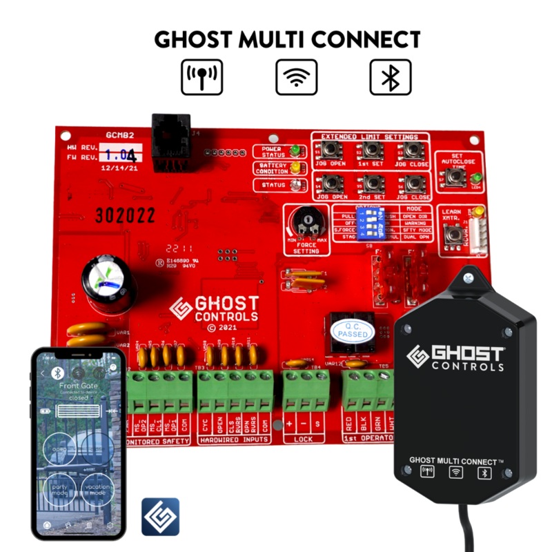 Dual Smart Gate Upgrade Bundle with Wi-Fi and Bluetooth Access – AXMCDB
