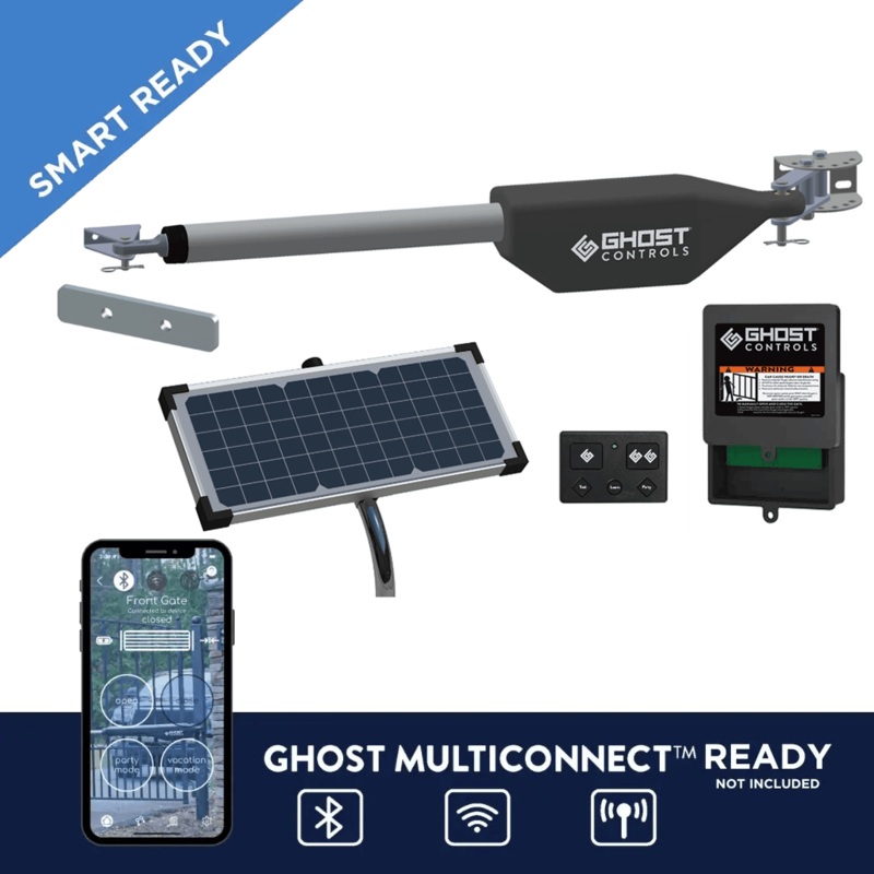 LSM1XP Single Gate Opener with 10 Watt Solar