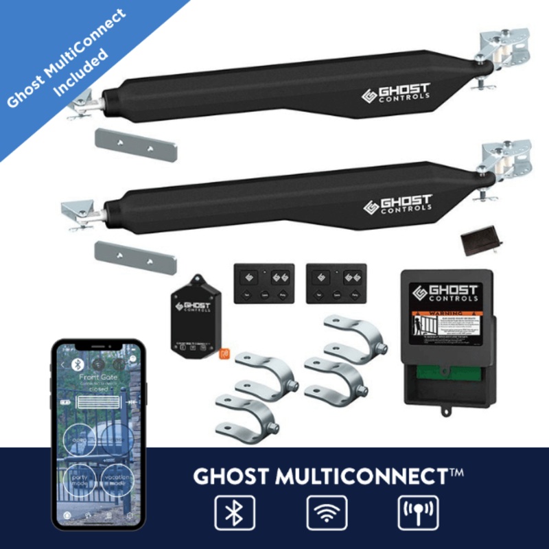 SMART DD2U Dual Decorative Gate opener Kit with MultiConnect Bundle