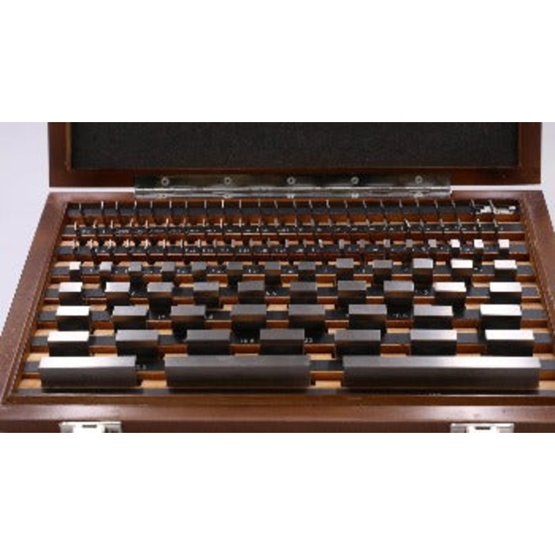 Gauge Block Set Metric Steel 112 blocks