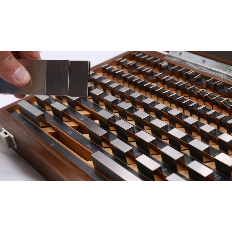 Gauge Block Set Metric Tungsten Carbide 88 blocks