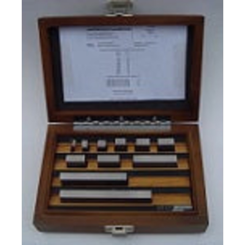 Micrometer Check Set Tungsten Carbide Metric / Imperial 11 Piece with UKAS