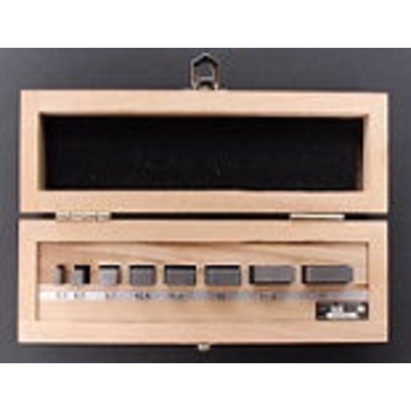 Micrometer Check Set Tungsten Carbide Metric / Imperial 8 Piece with UKAS