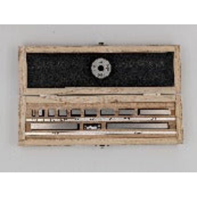 Caliper Check Set Metric Grade 1 Steel 11 Piece with UKAS