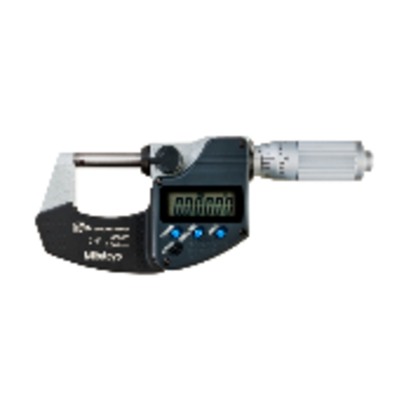 Mitutoyo 293-348-30 Digimatic Micrometer IP65 Friction Thimble 0-25mm (0-1)