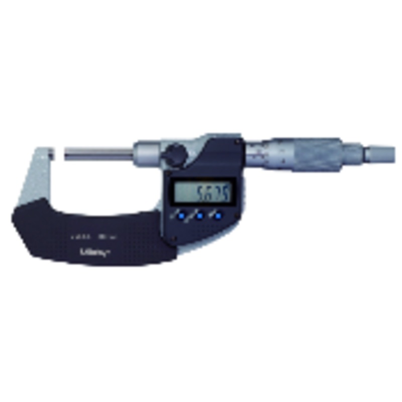 Mitutoyo 406-350-30 Digimatic Non-Rotating Spindle Micrometer 0-25mm (0-1)