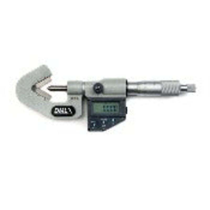 Three Flute V Anvil Micrometers 1-15mm (0.03-0.5) & 5-20mm (0.1-0.7)