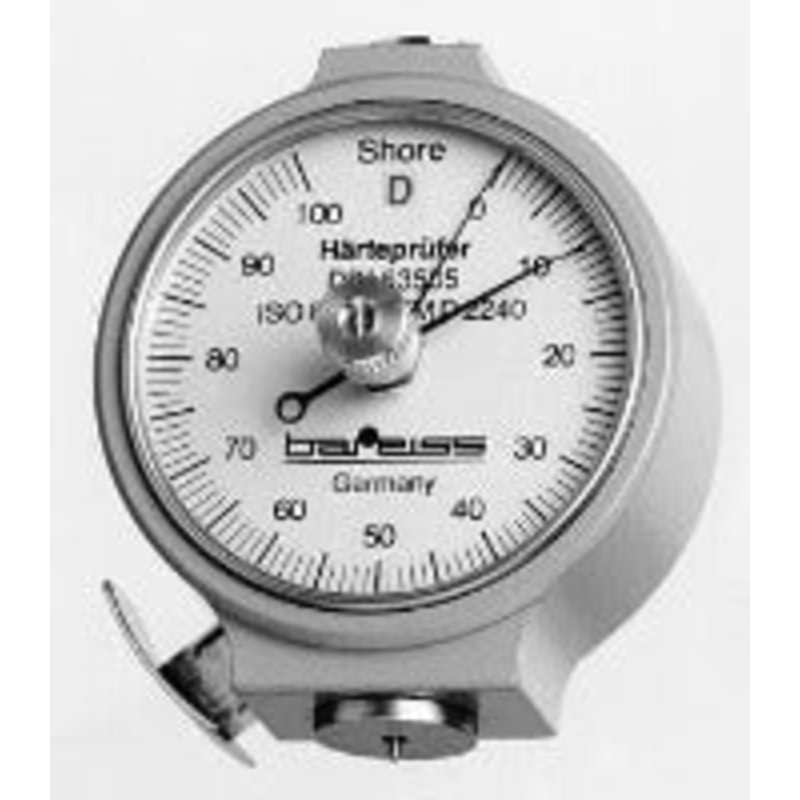 BAREISS HP-DS – Shore D – ANALOGUE durometer hardness tester WITH Max Pointer