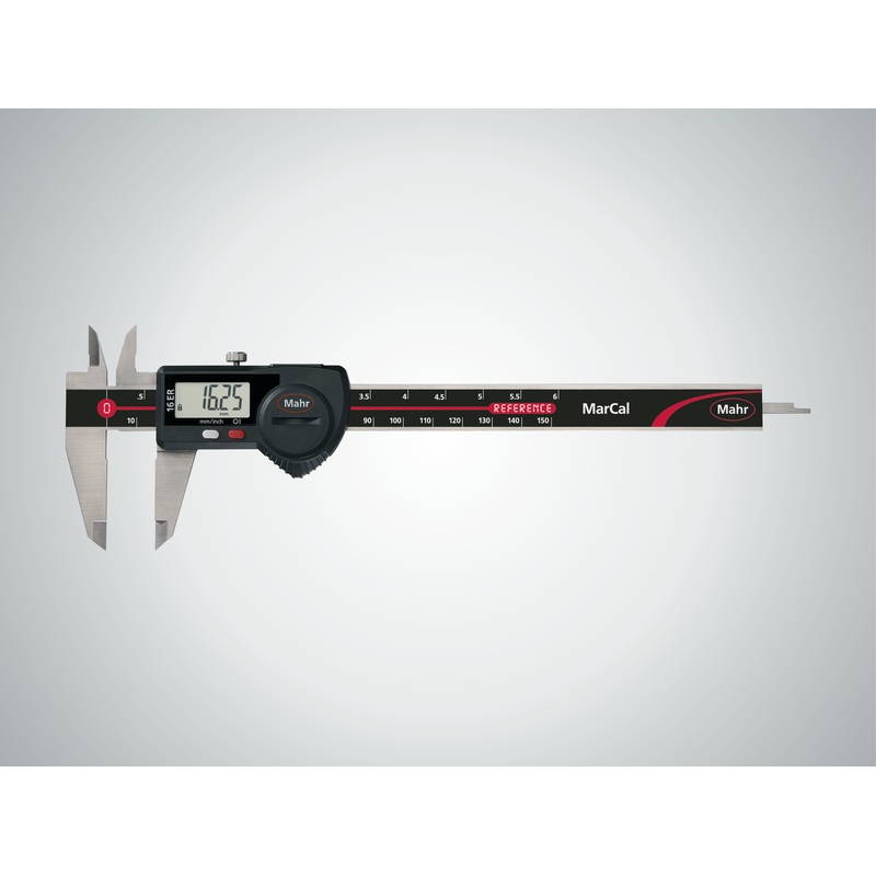 Mahr MarCal 16 ER Digimatic Caliper (Rectangular Depth Rod): 0-150mm, 0-200mm