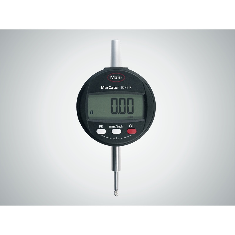 Mahr MarCator 1075 Digital Indicator | 12.5mm/0.5 | Resolution 0.01mm/0.0005 ; 0.005mm/0.00001 ; 0.001mm/0.00005