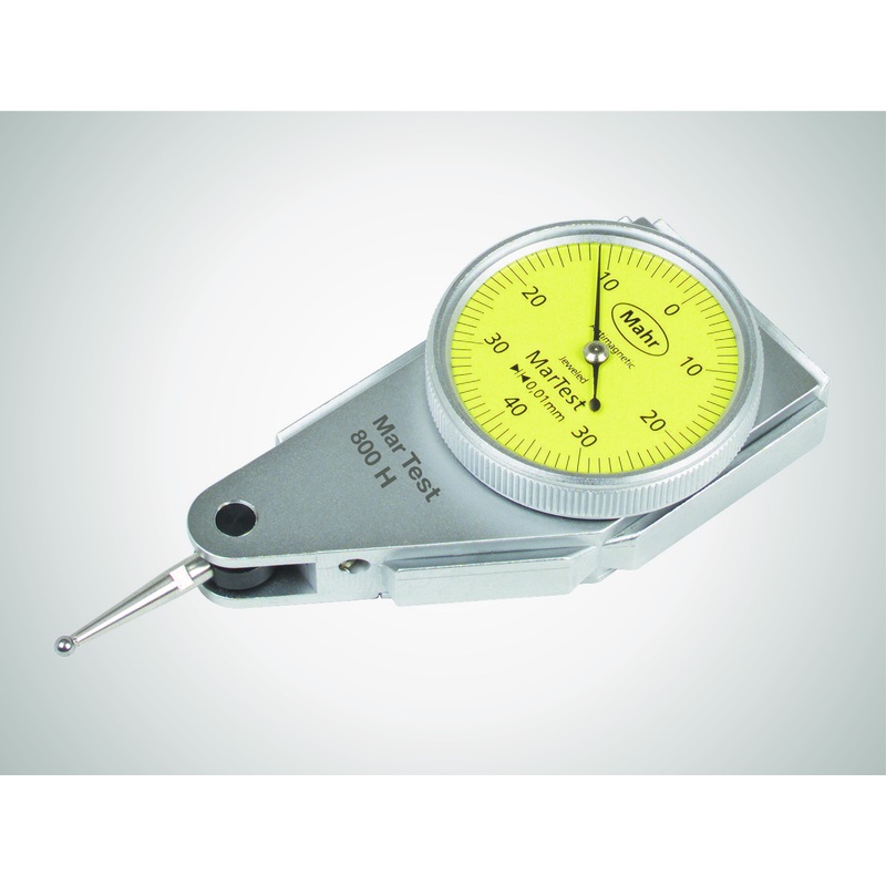 Mahr MarTest 800 H Dial Test Indicator | Range  0.4 mm | Graduation 0.01mm | DIN 2270