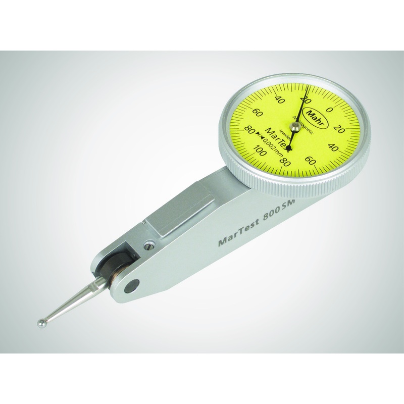Mahr MarTest 800 SM Dial Test Indicator | Range  0.1 mm | Graduation 0.002mm | DIN 2270