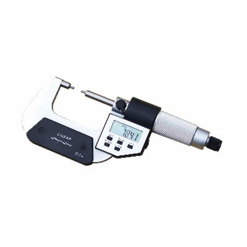Digital Spline Micrometers IP54 Dust & Splash Proof DIN 863 | Resolution 0.001mm/0.00005 | Range 0-25mm/0-1 ; 25-50mm/1-2