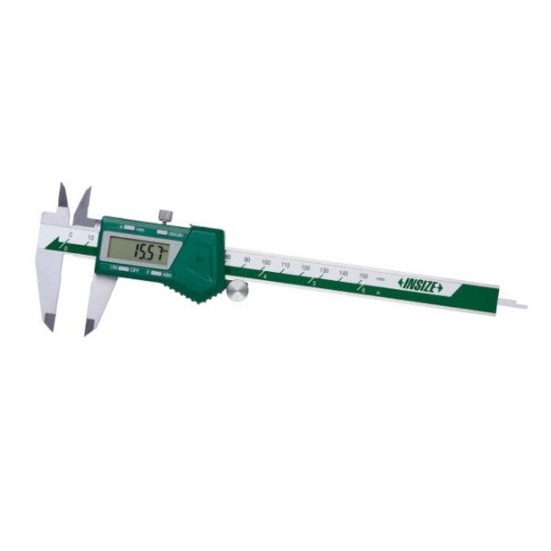 Insize 1103 Series Digital Absolute Caliper with Data Output | 0-150mm/0-6 ; 0-200mm/0-8; 0-300mm/0-12 (with or without Thumb Roller)