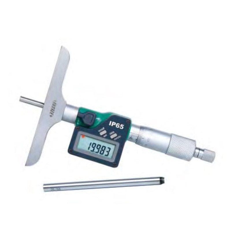 IP65 Digital Depth Micrometer – 3540 Series (Insize) | 0-25mm/0-1 | 0-50mm/0-2 | 0-100mm/0-4 | 0-150mm/0-6 | 0-300mm/0-12