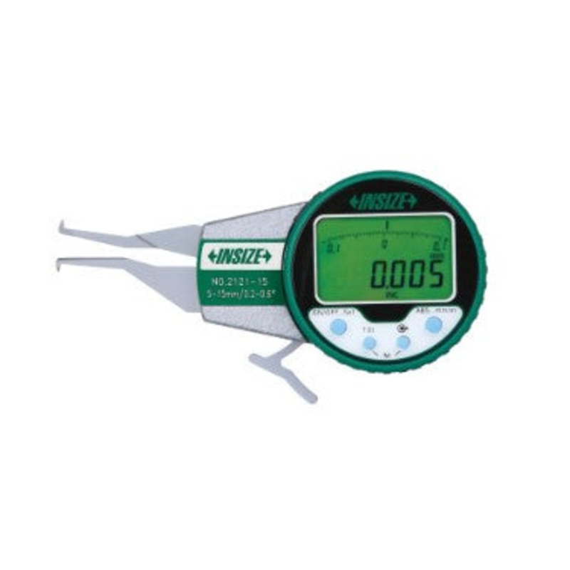 Digital Internal Caliper Gauges | Insize 2121 Series | Range 5-15mm/0.2-0.6 | 5-25mm/0.2-1.0 | 10-30mm/0.4-1.2 | 20-40mm/0.8-.6 | 30-50mm/1.2-2.0 | 40-60mm/1.6-2.4 | Resolution 0.005mm/0.0002
