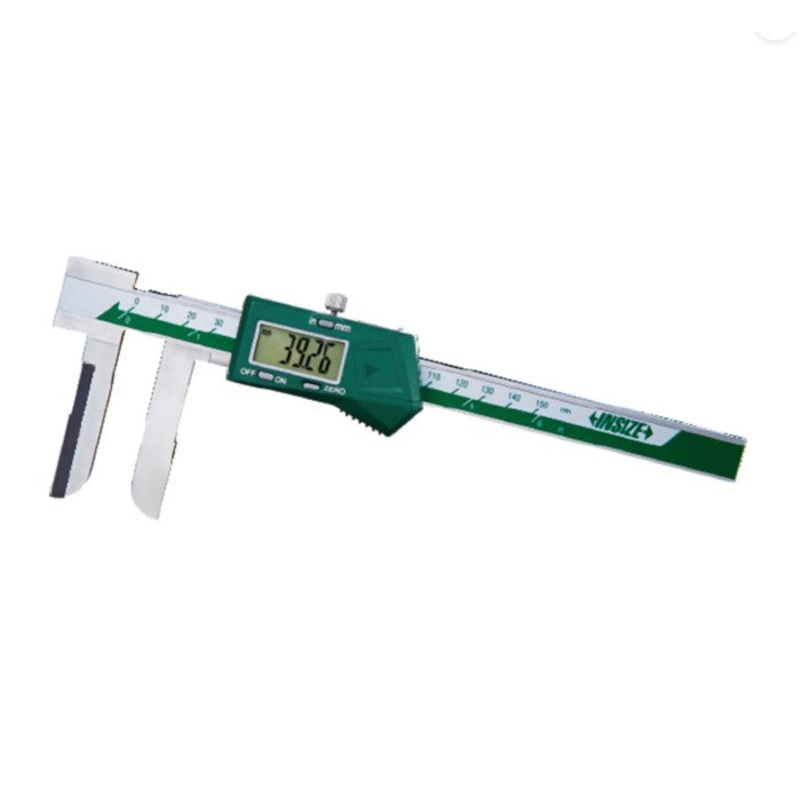 Insize 1123 Series Digital Inside Knife-Edge Caliper for measuring diameter of deep step holes | 15-150mm/0.6-6