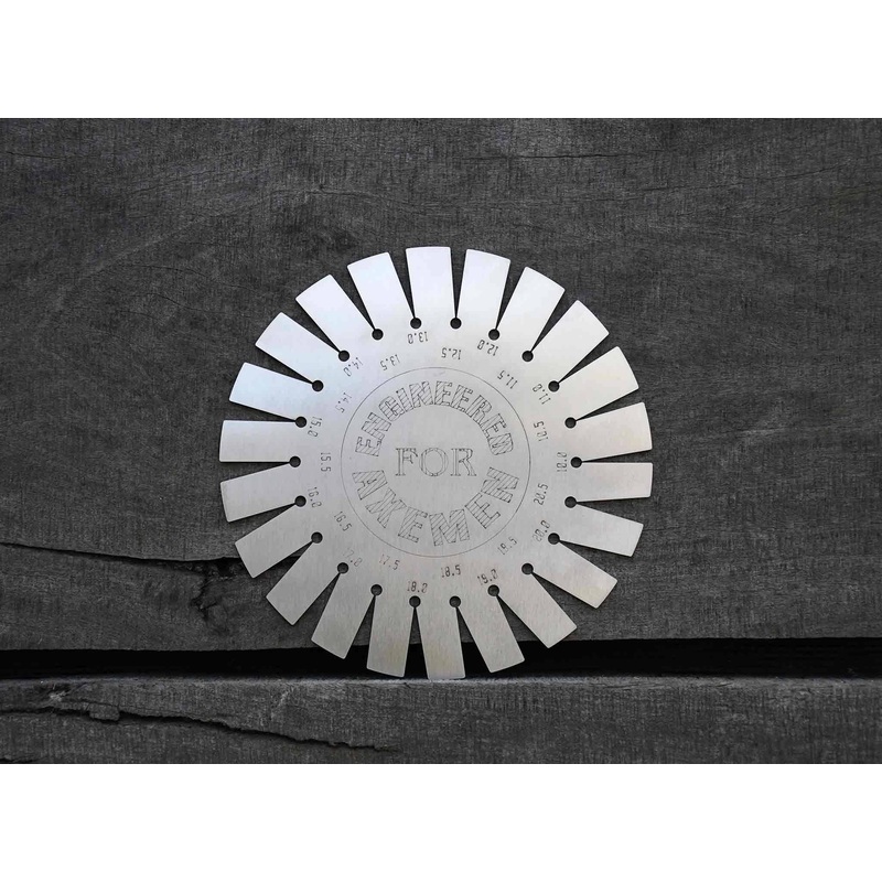 Axe Angle Gauge|Standard Angle Gauge|Racing Axe Gauge|Working Axe Gauge