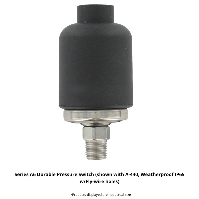 Dwyer A-440 Weatherproof IP65 w/fly-wire holes for Series A6 Durable Pressure Switch