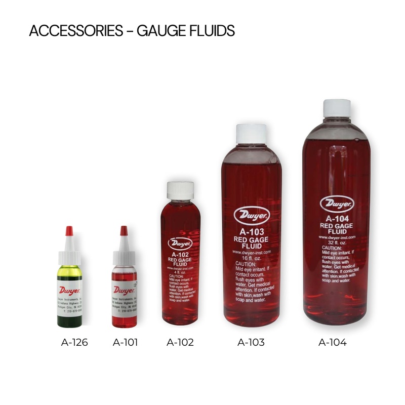 Dwyer Gauge Fluids – Accessories