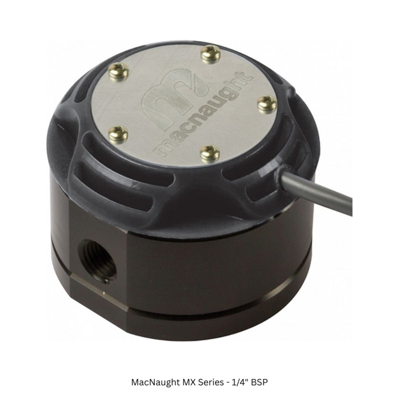 MacNaught MX Series Oval Gear Flowmeter Aluminium Body for Fuels and Oils with Blind Non-Indicating Pulse Output