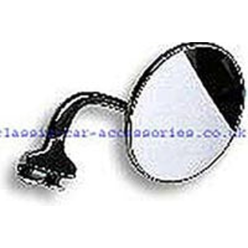 Clamp on 4 Convex mirror with curved arm (016C) – CME1431