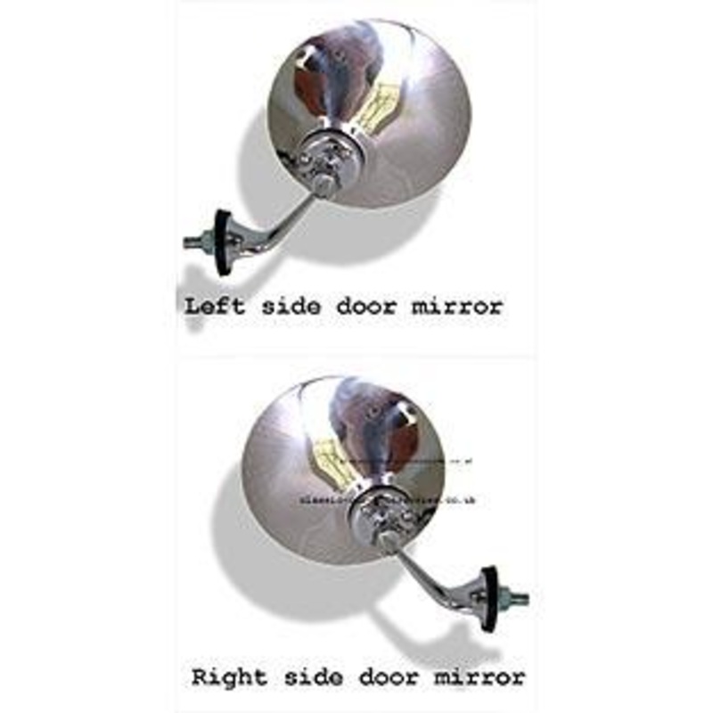 Lucas style car DOOR mirror Convex or Flat glass – CME059