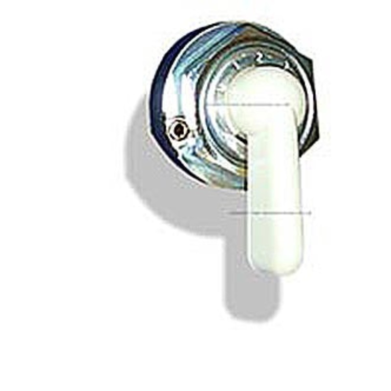 Rotary headlight switch dash mounted twist action Ivory coloured – CLS0160