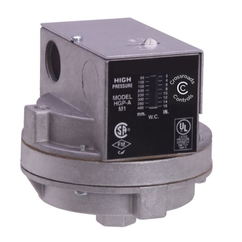 HGP-A – High Gas Pressure Switch – Manual Reset