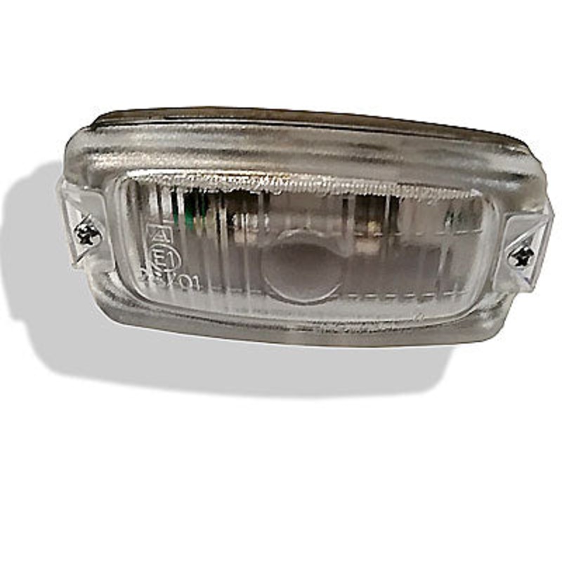 Stainless steel reverse lamp with glass lens -CL053