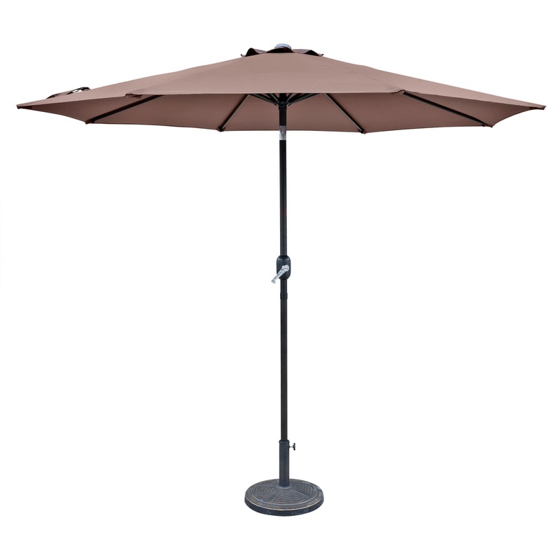 Trinidad 9-ft Octagonal Market Umbrella in Polyester