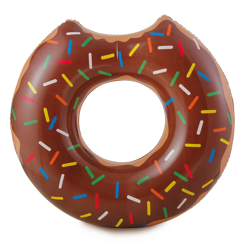 Chocolate Doughnut – Inflatable Pool Tube