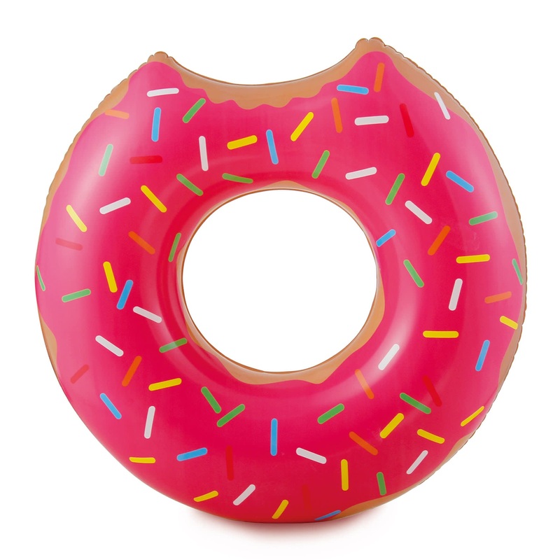 Strawberry Doughnut – Inflatable Pool Tube