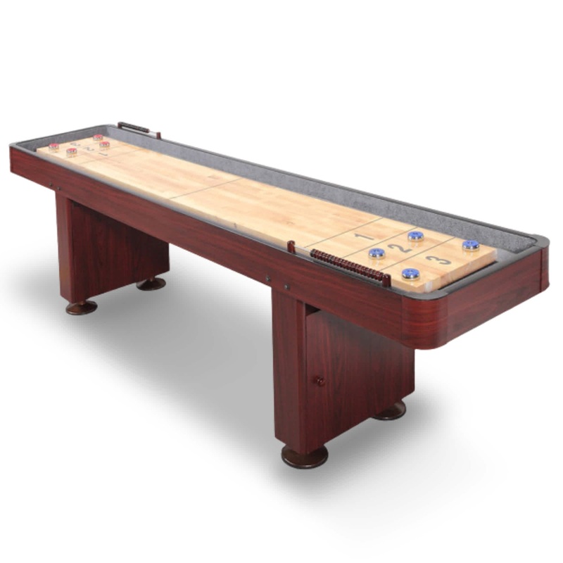 Challenger Shuffleboard Table – Dk Cherry Finish