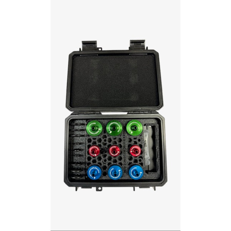 ARBITER QT200A ALUMINUM QUICK CONNECT SET OF 9 WITH CASE & HOLDER