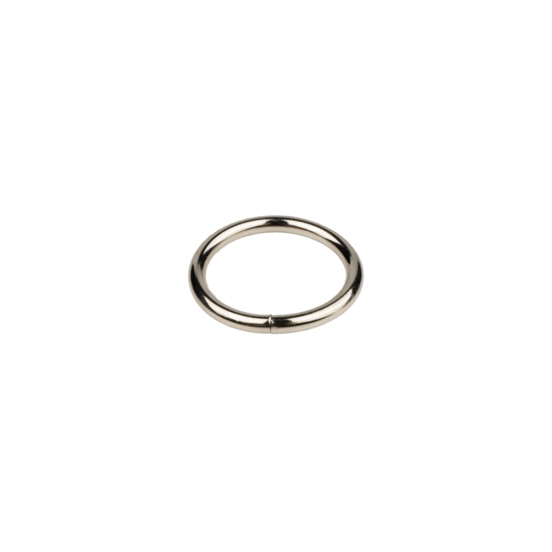 1 1/2 Metal O-Ring #6 Gauge|Nickel|1 1/2 inches|Bag (200 Pieces)|Case (1,000 Pieces)