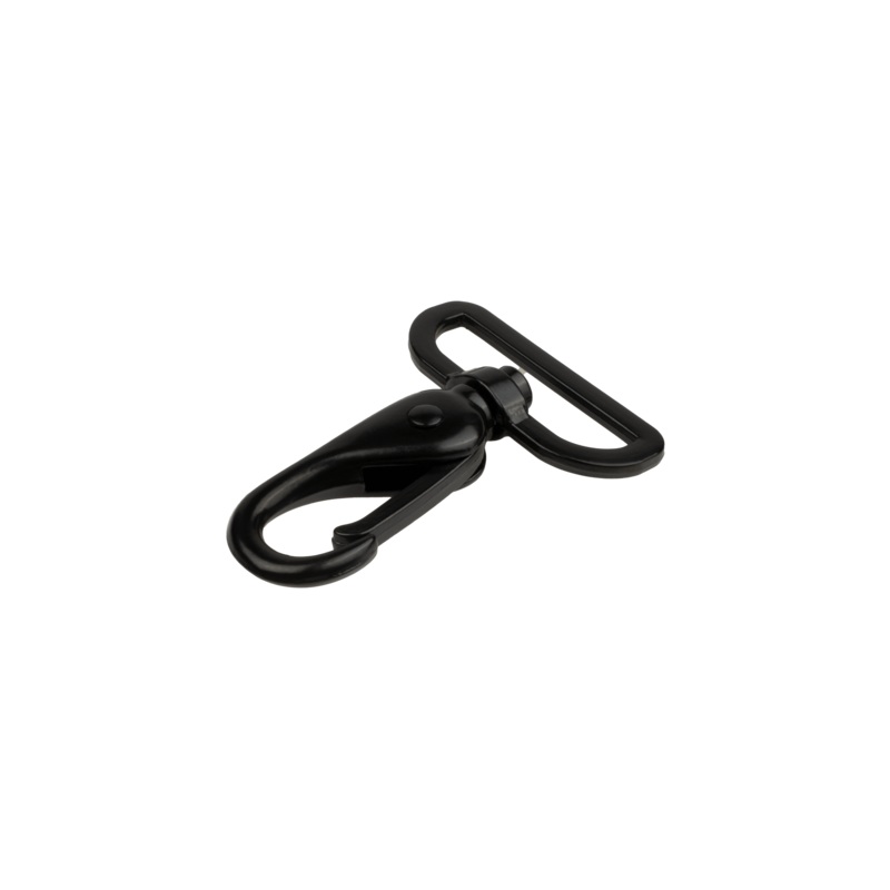 230 Casted Snap Hook|Black|Nickel|1 1/2 inches|2 inches|Bag (100 Pieces)|Case (600 Pieces)|Case (500 Pieces)