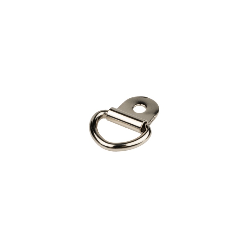 483 D-Ring and Clamp|Nickel|5/8 inch|Bag (500 Pieces)|Case (2,000 Pieces)