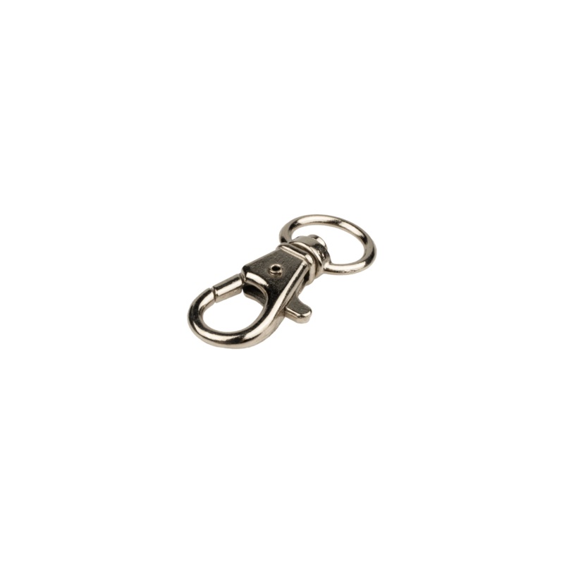 141 Casted Snap Hook|Nickel|1/2 inch|Bag (300 Pieces)|Case (3,000 Pieces)